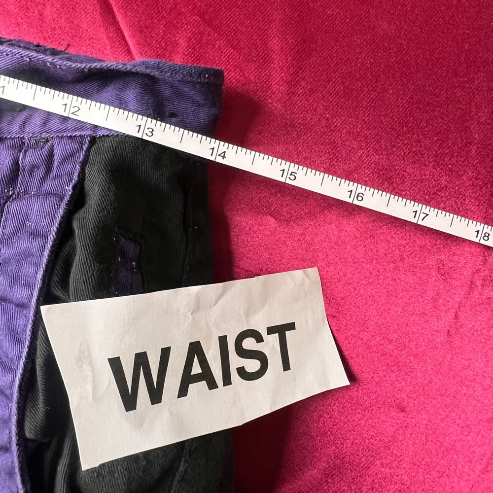 Vintage Code Zero Purple Black Pleated Parachute … - image 7